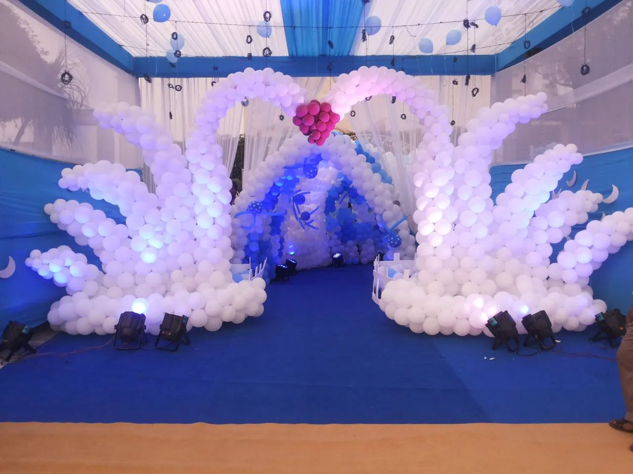 Birthday party entrance decoration in Jaipur